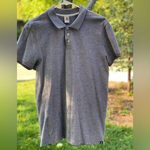 Scotch & Soda Gray/Navy Polo Shirt
